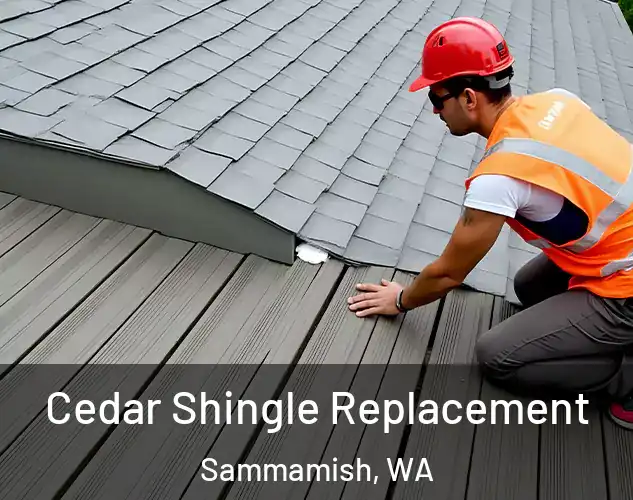  Cedar Shingle Replacement Sammamish, WA