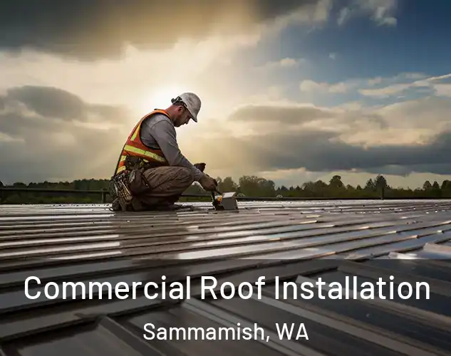  Commercial Roof Installation Sammamish, WA