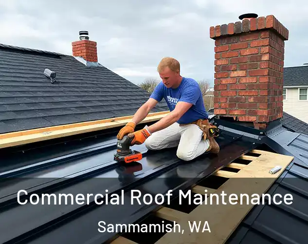  Commercial Roof Maintenance Sammamish, WA