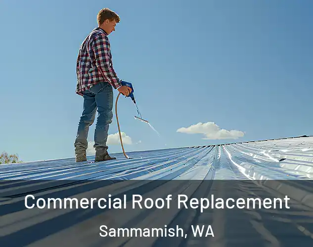  Commercial Roof Replacement Sammamish, WA