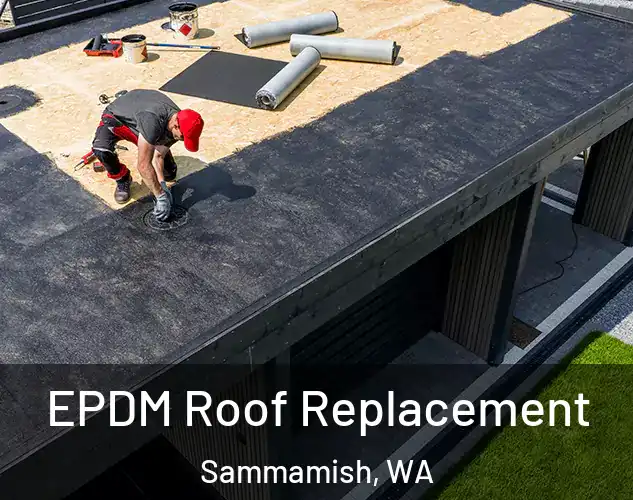  EPDM Roof Replacement Sammamish, WA