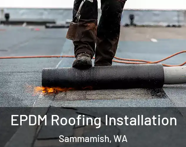  EPDM Roofing Installation Sammamish, WA