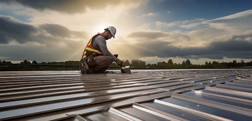 Commercial Roof Restoration in Sammamish