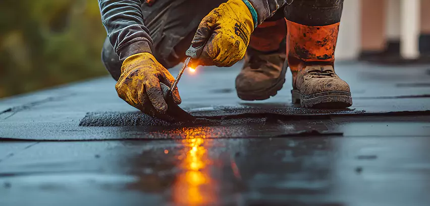 EPDM Roof Repair Tape Application in Sammamish