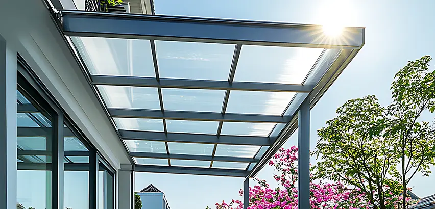 Glass Patio Roof Installation in Sammamish