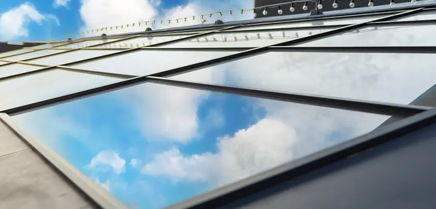 Flat Roof Skylight Installation in Sammamish
