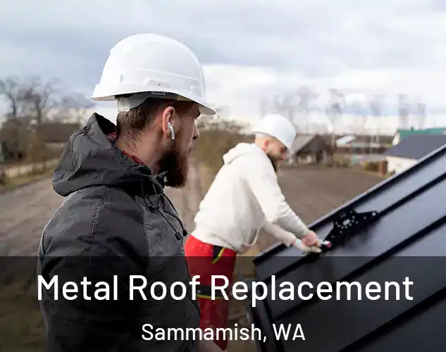  Metal Roof Replacement Sammamish, WA