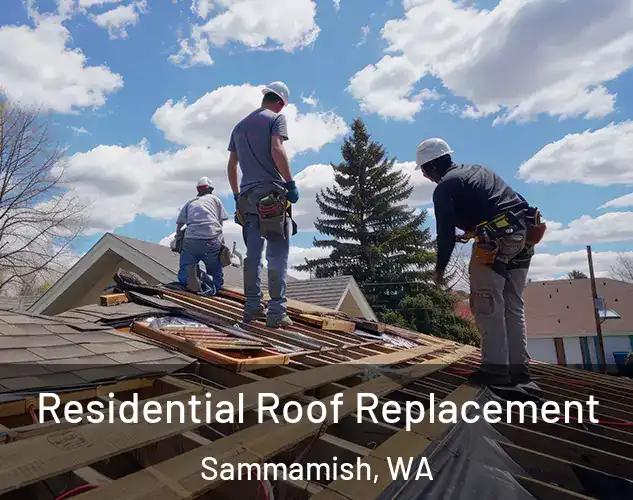  Residential Roof Replacement Sammamish, WA