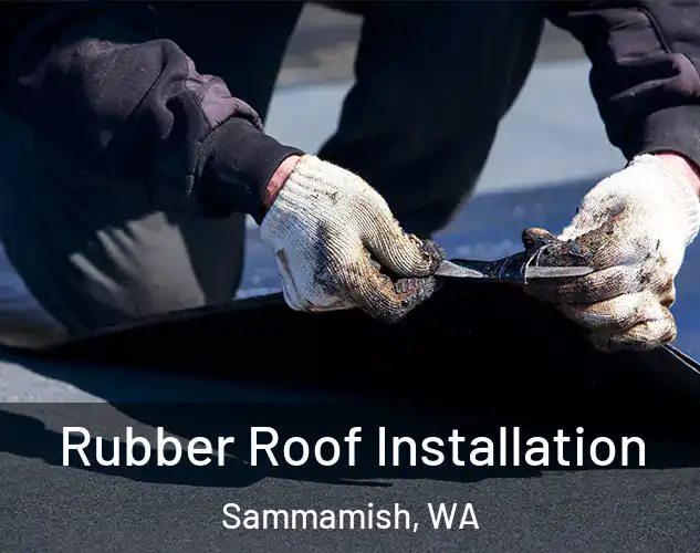  Rubber Roof Installation Sammamish, WA
