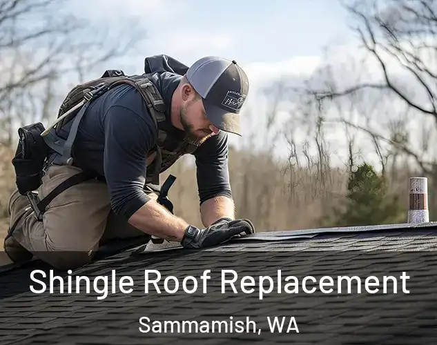  Shingle Roof Replacement Sammamish, WA