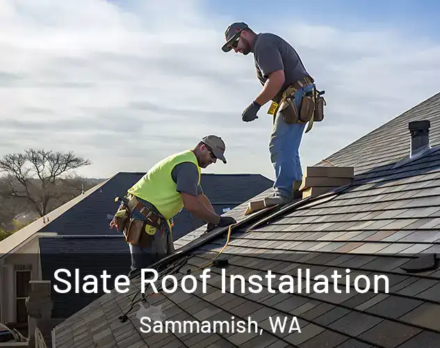  Slate Roof Installation Sammamish, WA