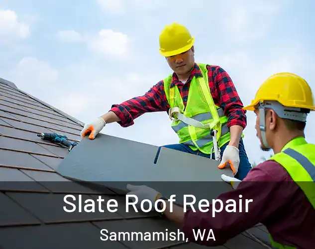  Slate Roof Repair Sammamish, WA