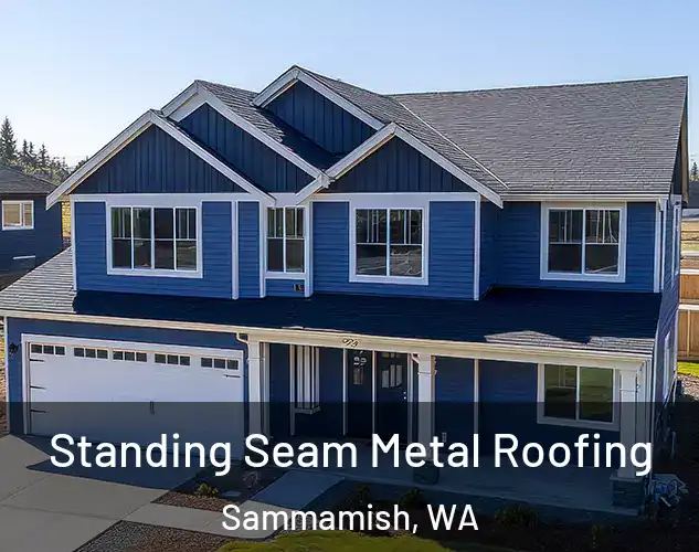  Standing Seam Metal Roofing Sammamish, WA