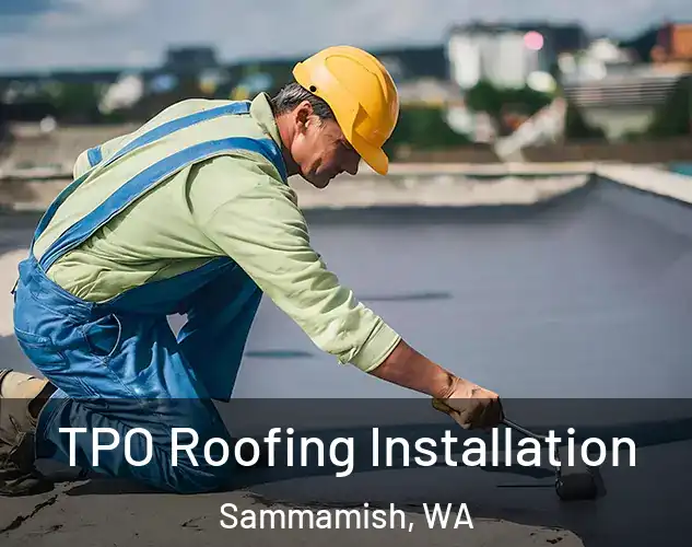  TPO Roofing Installation Sammamish, WA